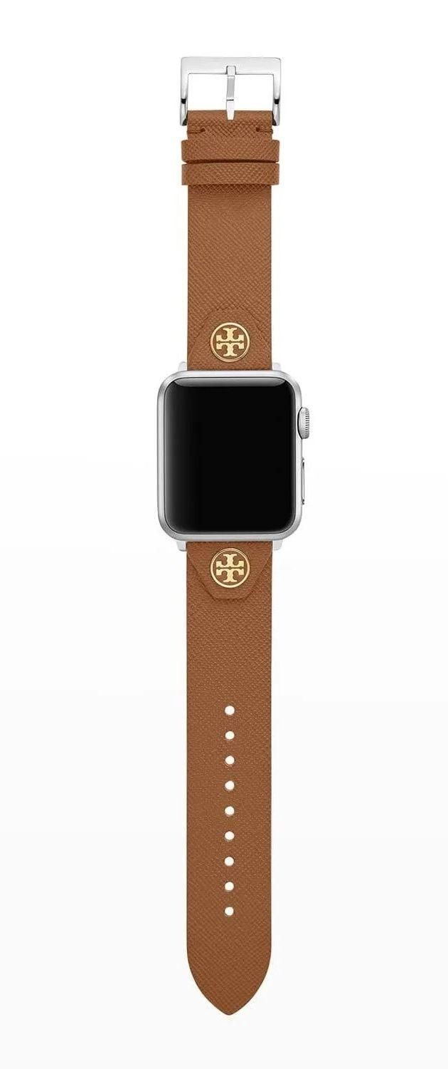 Tory Burch The Studs Leather Apple Watch Watchband 38/50mm TBS0052
