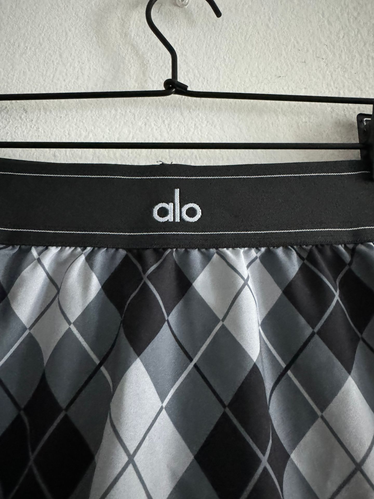 Alo Yoga Alo Argyle Match Point Tennis Skirt Black Size XS - $48 - From  Caitlin