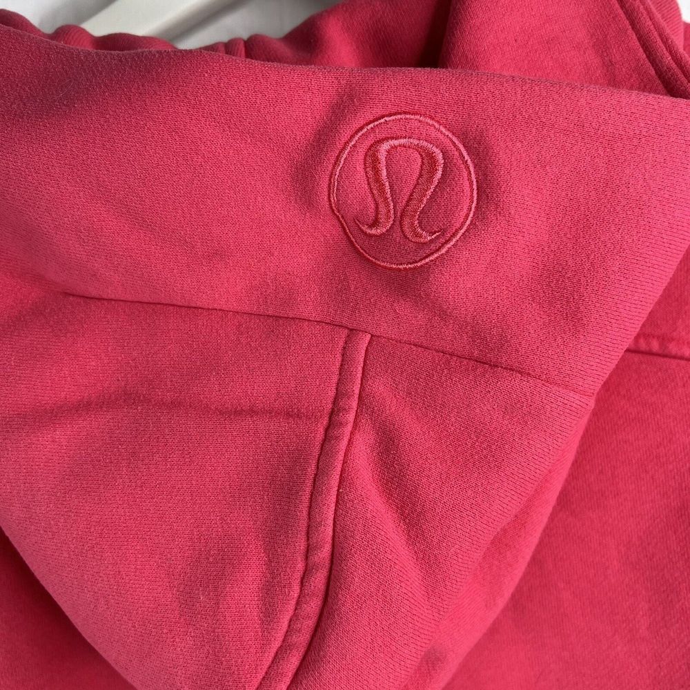 Lululemon XL XXL Scuba Oversized Half Zip Hoodie Sweatshirt Lip