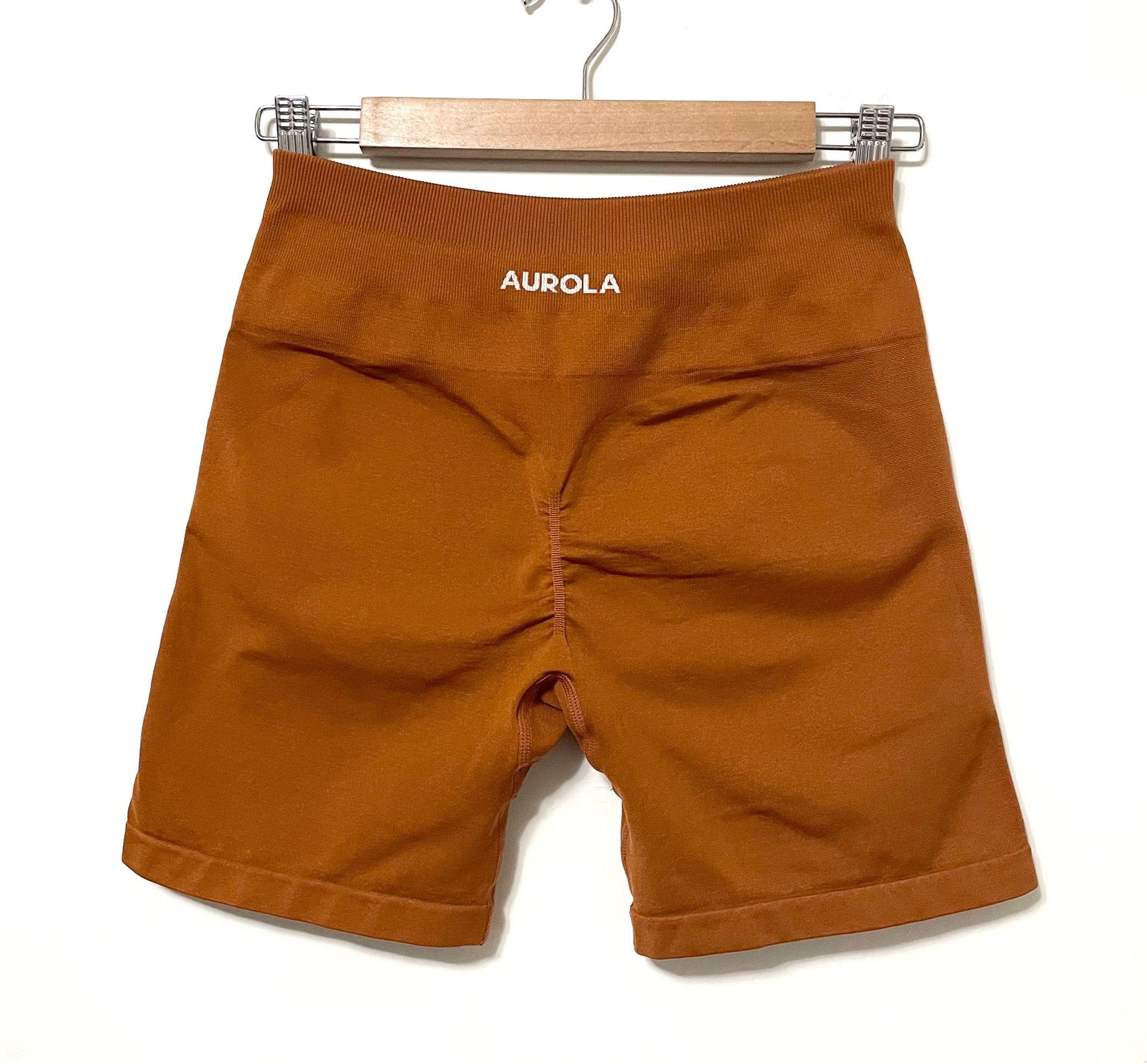 Alphalete Aurola Workout Shorts Orange Size M - $28 - From