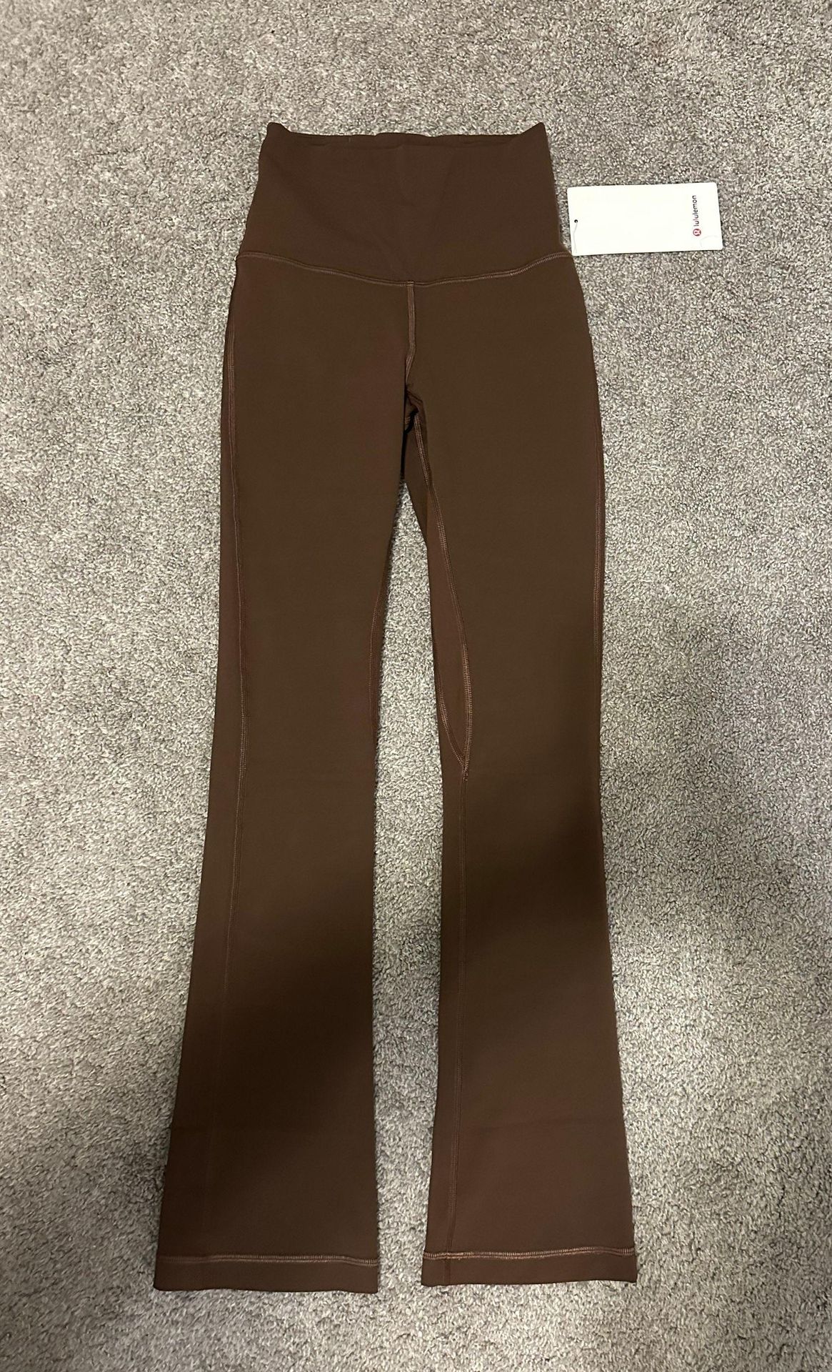 Lululemon align mini flare Brown Size 2 - $65 (44% Off Retail) New With  Tags - From jess