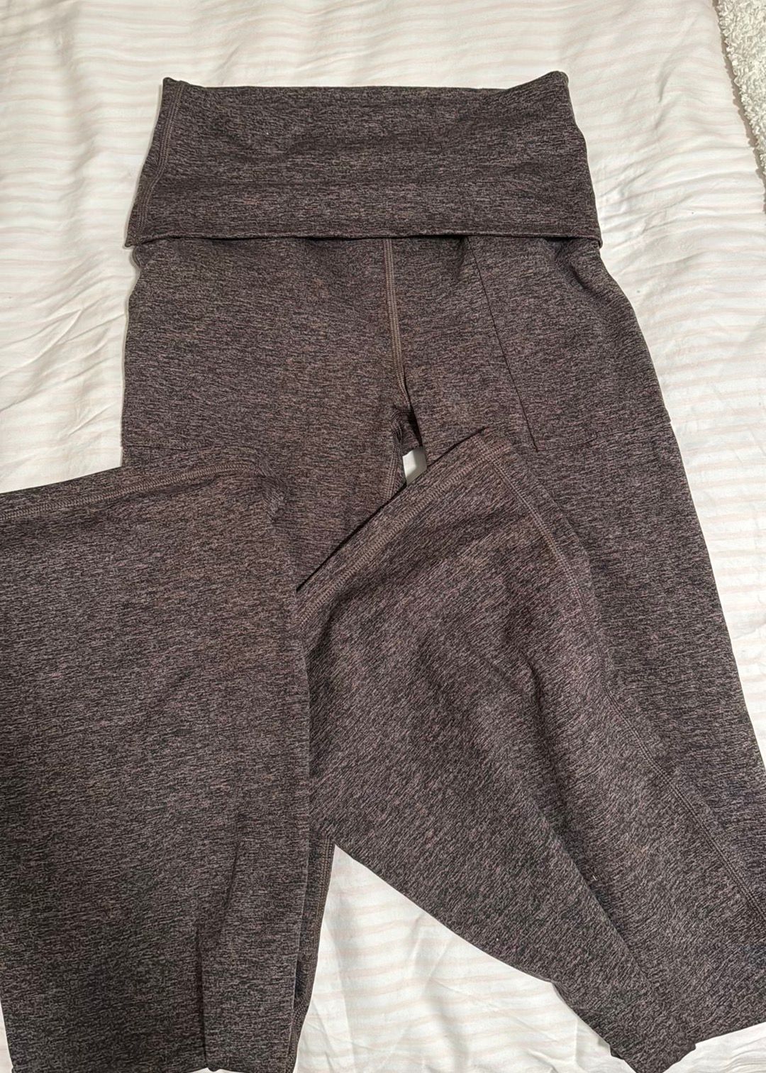 Aerie Foldover Flare Leggings - $25 - From Kinley