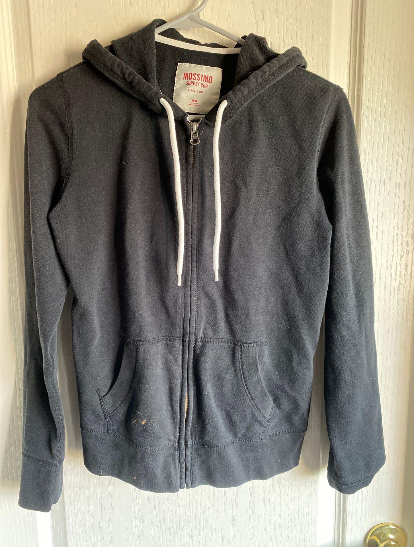Mossimo Supply Co Gray Zip Up Hoodie Black Size M 19 From Tatum