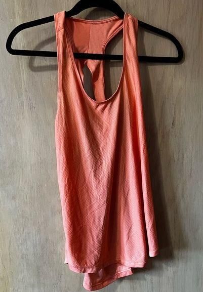 Zyia Active Womens Orange Mesh Inset Effortless Racerback Workout Tank Top  Size M - $18 - From Lindsey