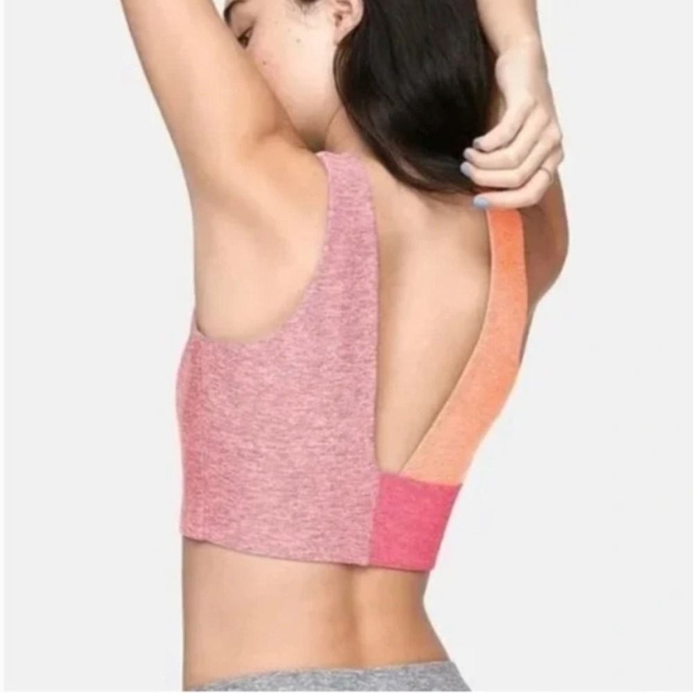 Outdoor Voices Venus Crop top Sports Bra in rose clay and flamingo pink XS  - $25 - From Ana