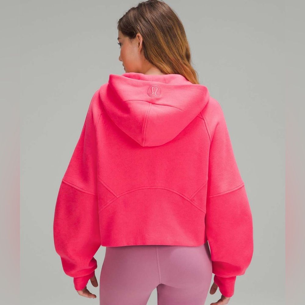 Lululemon XL XXL Scuba Oversized Half Zip Hoodie Sweatshirt Lip