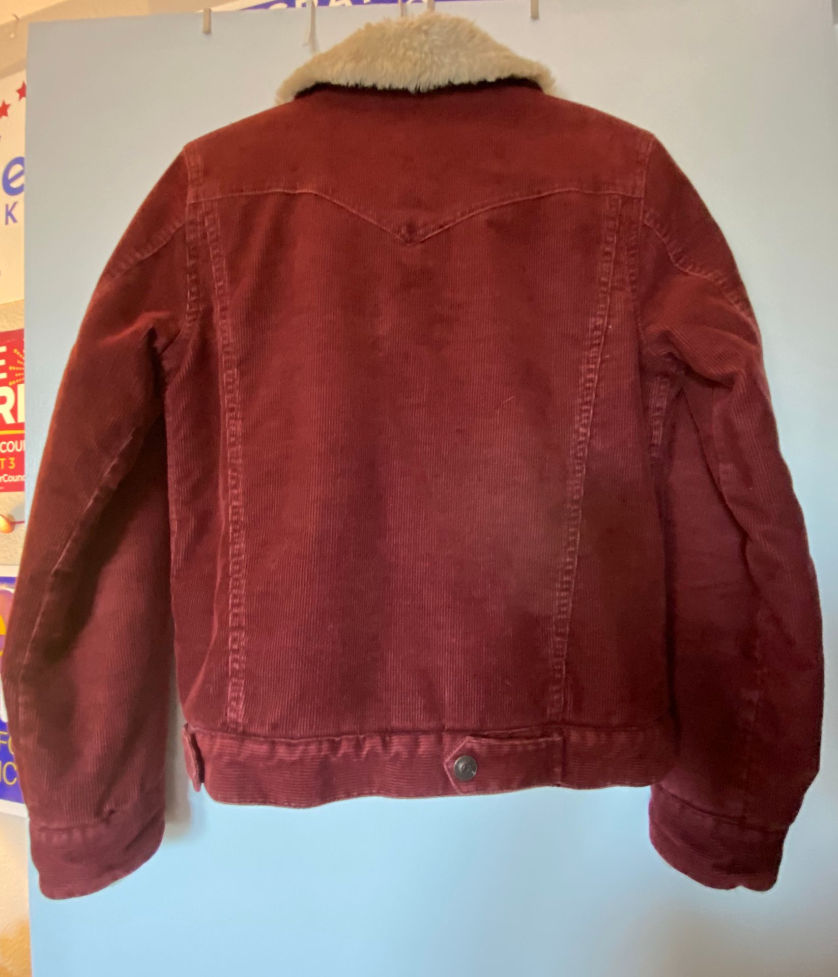 Earl jean corduroy sherpa jacket deals