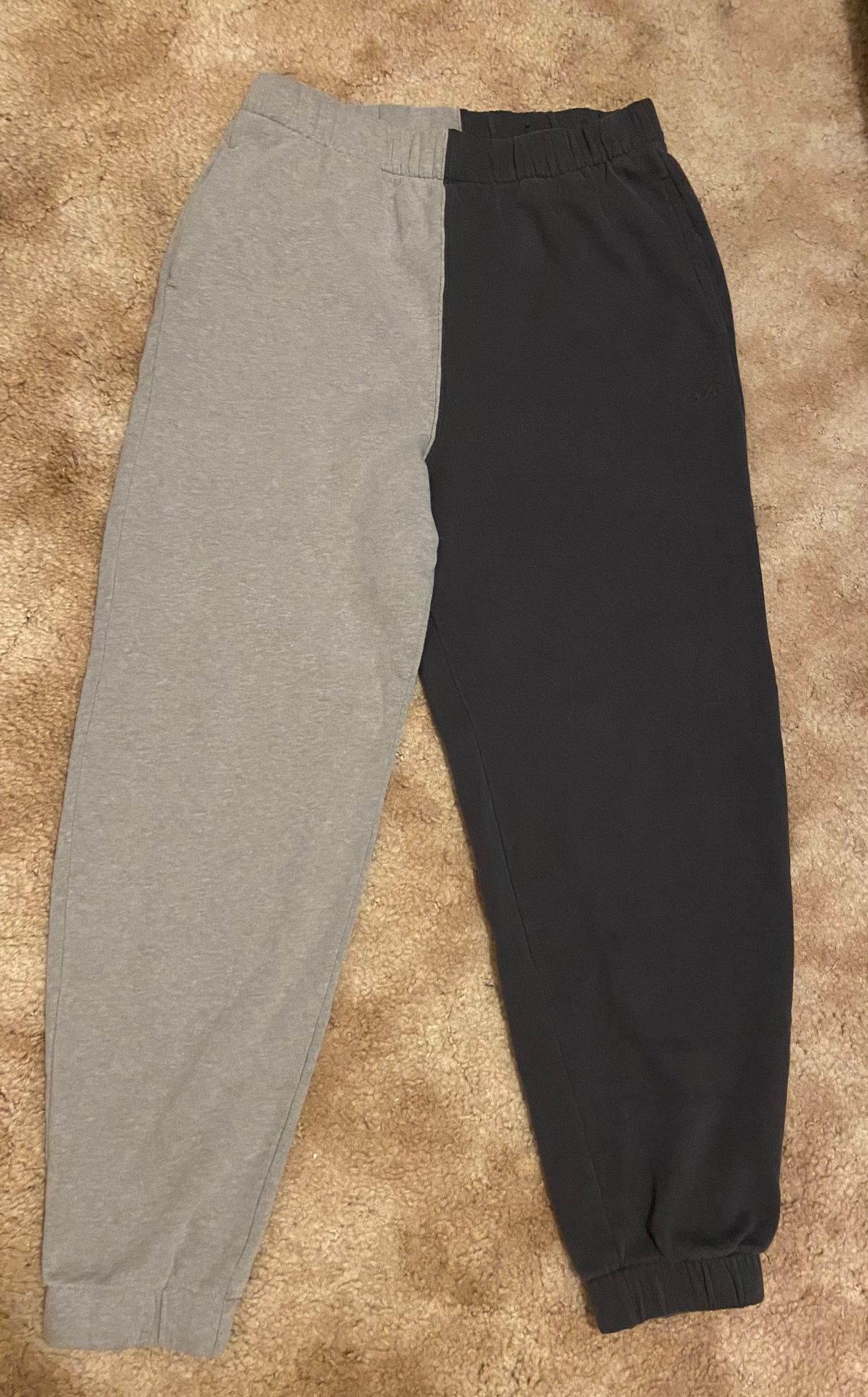 Hollister Logo Side Tape Track Pants In Black for Men | Lyst