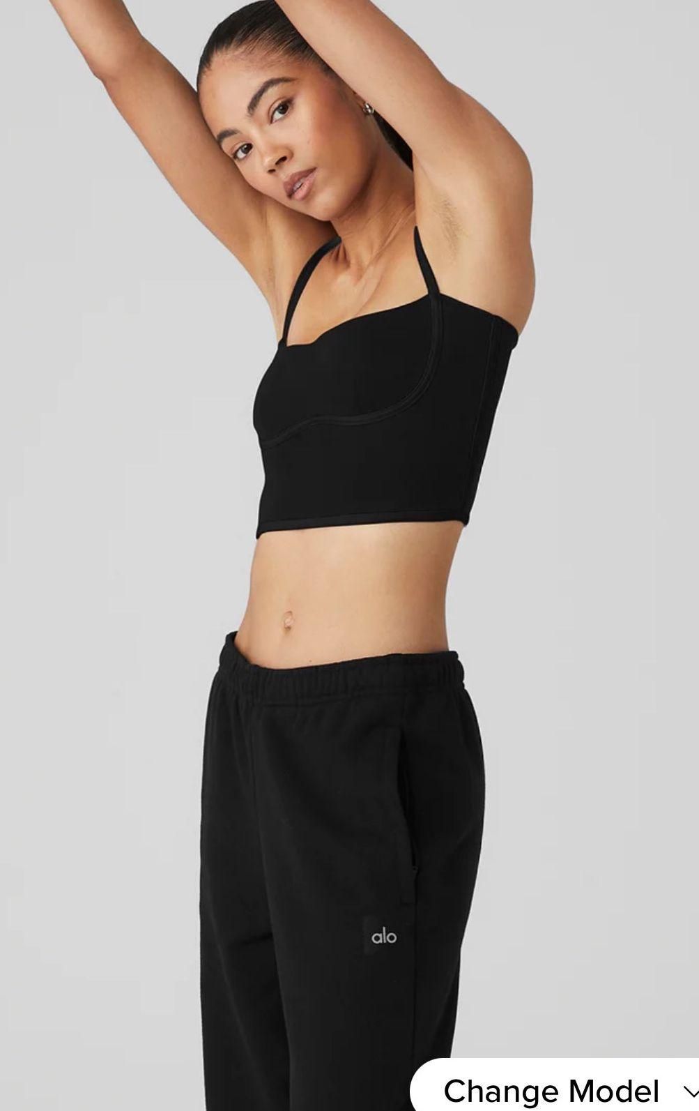 Shop Alo Yoga Airbrush Physique Cropped Jumpsuit