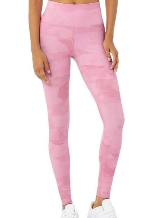 Alo Yoga High Waist Vapor Legging Pink Camouflage - $35 (72