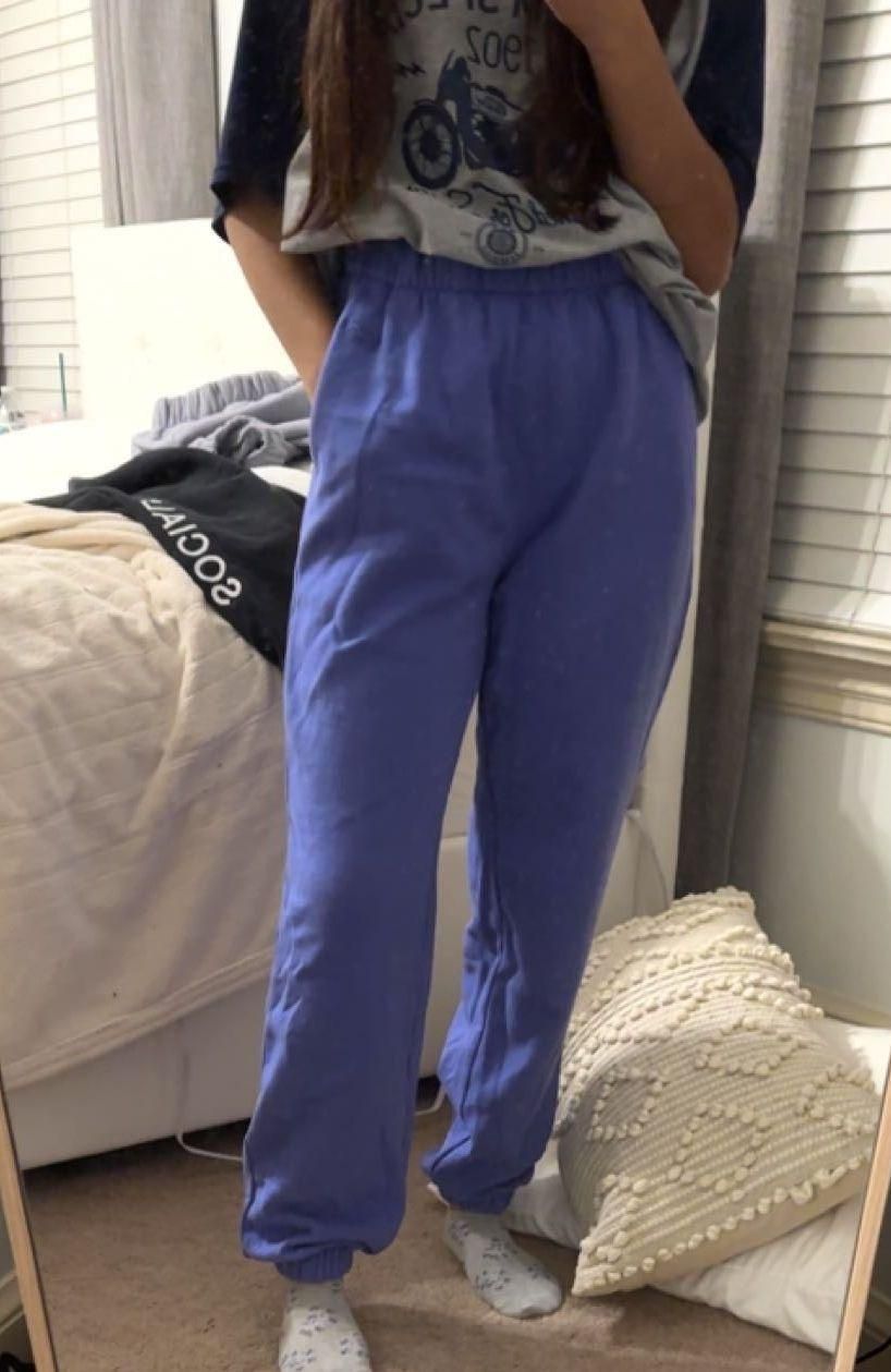 Hollister, Pants & Jumpsuits, Hollister Women Blue Sweatpants Size Medium