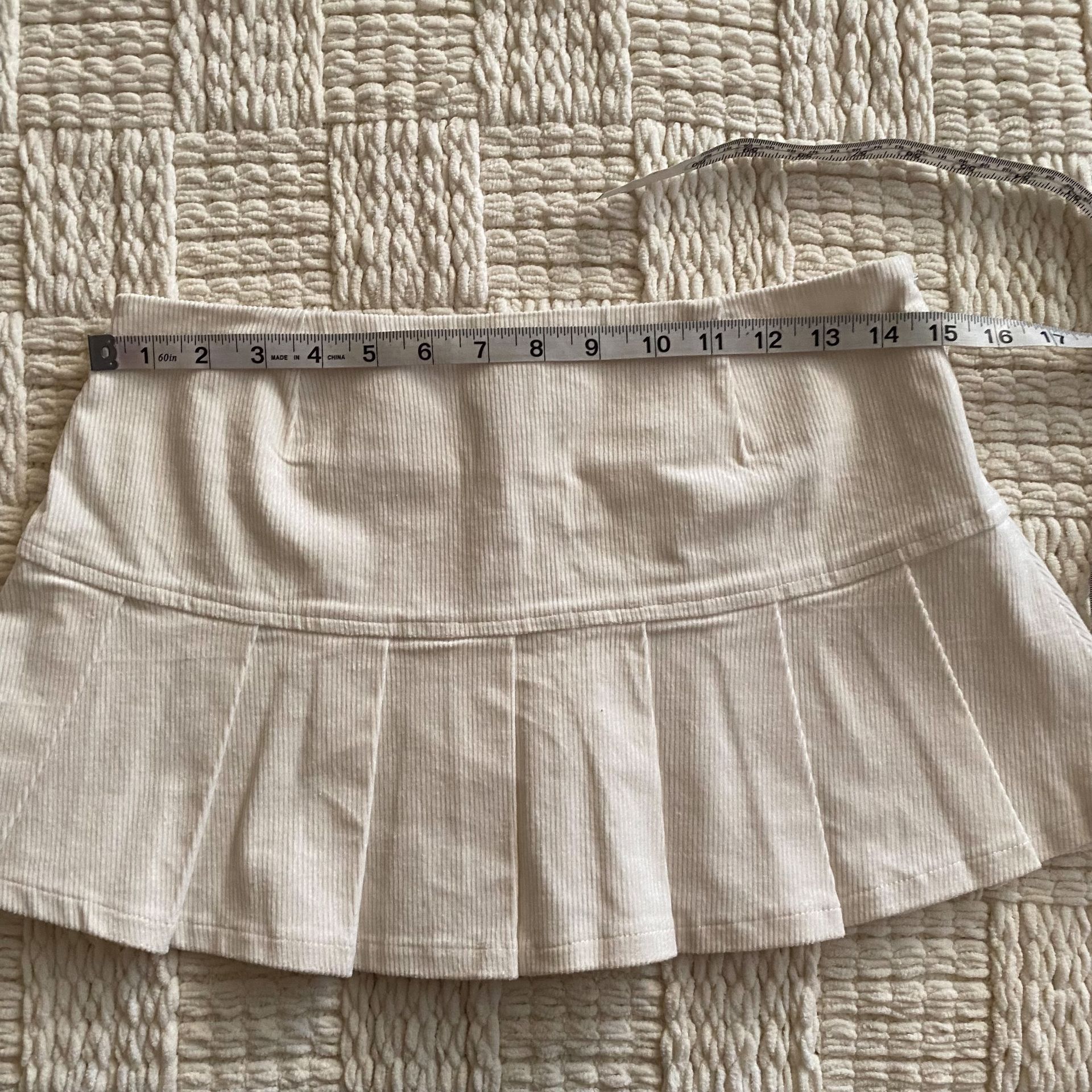 Iamgia White Raphie Womens Low Waist Mini Mini Skirt Outfit Sexy