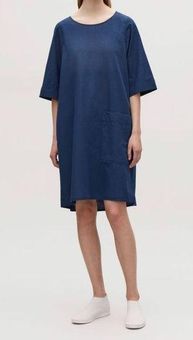 COS Denim dress in blue