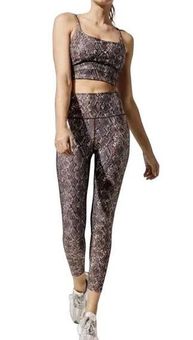 Carbon 38 Women Printed Snakeskin High Rise Snakeskin Print Leggings Sz  Small - $60 New With Tags - From Timothy