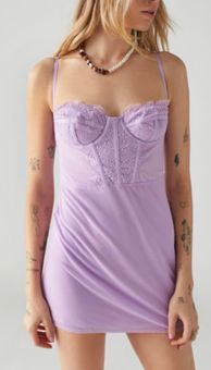 UO Brenna Bustier Mini Dress