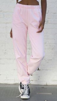 Brandy melville 2025 pink joggers