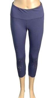 Periwinkle Womens Capri Leggings AOP 