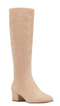 Nine West NEW Lestife Round Toe Boots size 8 Tan 119 37 Off