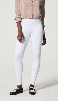 Spanx Jeanish Ankle Leggings in white women's size small - $58