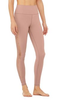 Alo Yoga High Waist Reform Leggings Pink Size L 20 86 Off