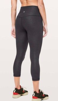 Lululemon Align Crop *21 Black Size 2 - $66 (74% Off Retail) - From Marissa