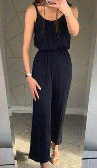 Soft Surroundings Navy St. Lucia Jumpsuit Small - $27 - From Samantha