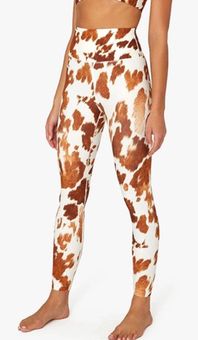 cow pattern leggings