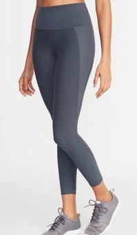 Old Navy High-Waisted Elevate Built-In Sculpt Compression Leggings Gray  Size L - $22 (56% Off Retail) - From chloe