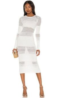 Lovers + Friends Tianna Dress White Womens Size Large - $88 New