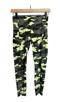 Lululemon Fast and Free High Rise Crop Heritage 365 Camo Crispin