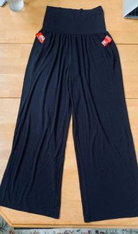 Athleta Studio Wide Leg Yoga Pant. Size S-M Black - $22 (75% Off Retail) -  From Kate