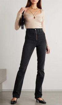 Reformation Peyton Zip Ultra High Rise Bootcut Jeans Size 27 - $99 New With  Tags - From Peggy