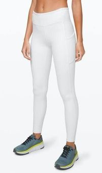 Lululemon mind over miles white leggings Size 4 - $47 - From AnnaLee