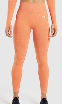 Gymshark Vital Seamless 2.0 leggings Orange Size XS - $15 New With Tags -  From Carolina