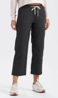 Vuori Ripstop Wide Leg Charcoal Gray Pants Size Small