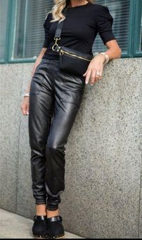 SPANX Leather-Like Jogger