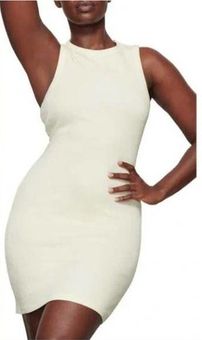 SKIMS NEW Cotton Rib Tank Dress in Bone Size 2X - $52 New With Tags - From  Brenda