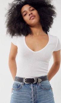 Urban Outfitters UO Girlfriend Belt Black 13 55 Off Retail