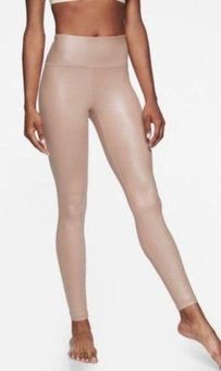 Athleta Elation Shimmer Tights in Mocha Latte Size M - $50 - From Sierra