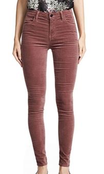 J Brand Red Skinny Jeans