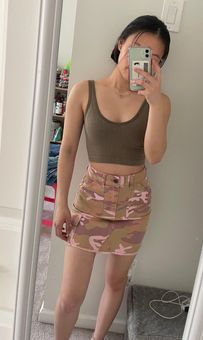 Camo hot sale skirt hollister