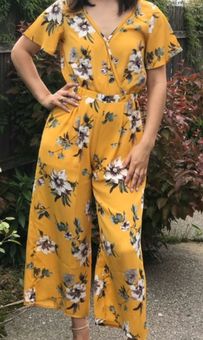 Sienna sky jumpsuit yellow Clearance