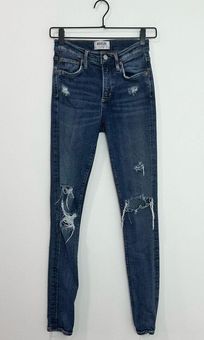 AGOLDE Sophie High Rise Skinny Jean Kansas City size 24 50