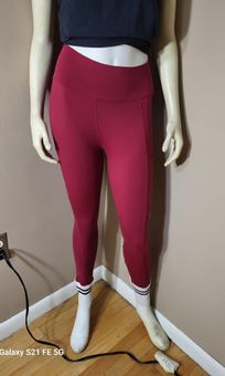 Bombshell sportswear Ankle Sock Leggings Maroon S In Great conditionno  holes, spots or damagecomes