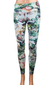 prAna Womens Athletic Multicolor Pillar Floral Printed Workout Leggings XS  - $19 - From Brie