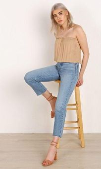 Levi's Wedgie Straight Leg Jeans Rough Tide 26 Blue - $46 - From Charlie