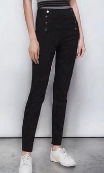 White House  Black Market The Jeggings High Rise Skinny Jeans Sailor  Button 4 - $59 - From Marie