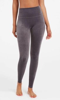 Spanx Velvet Leggings In Color Chrome 