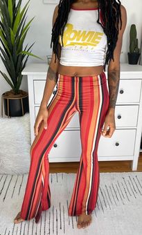 Striped Flare Pants 