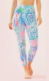 Lilly Pulitzer Luxletic Weekender High-Rise Midi Legging Sink or Swim Size  Small - $70 - From Anna